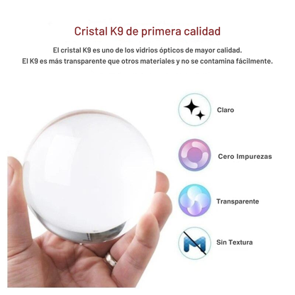 Esfera De Cristal 3D Luminosa